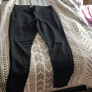 Old navy super skinny black denim pants 14